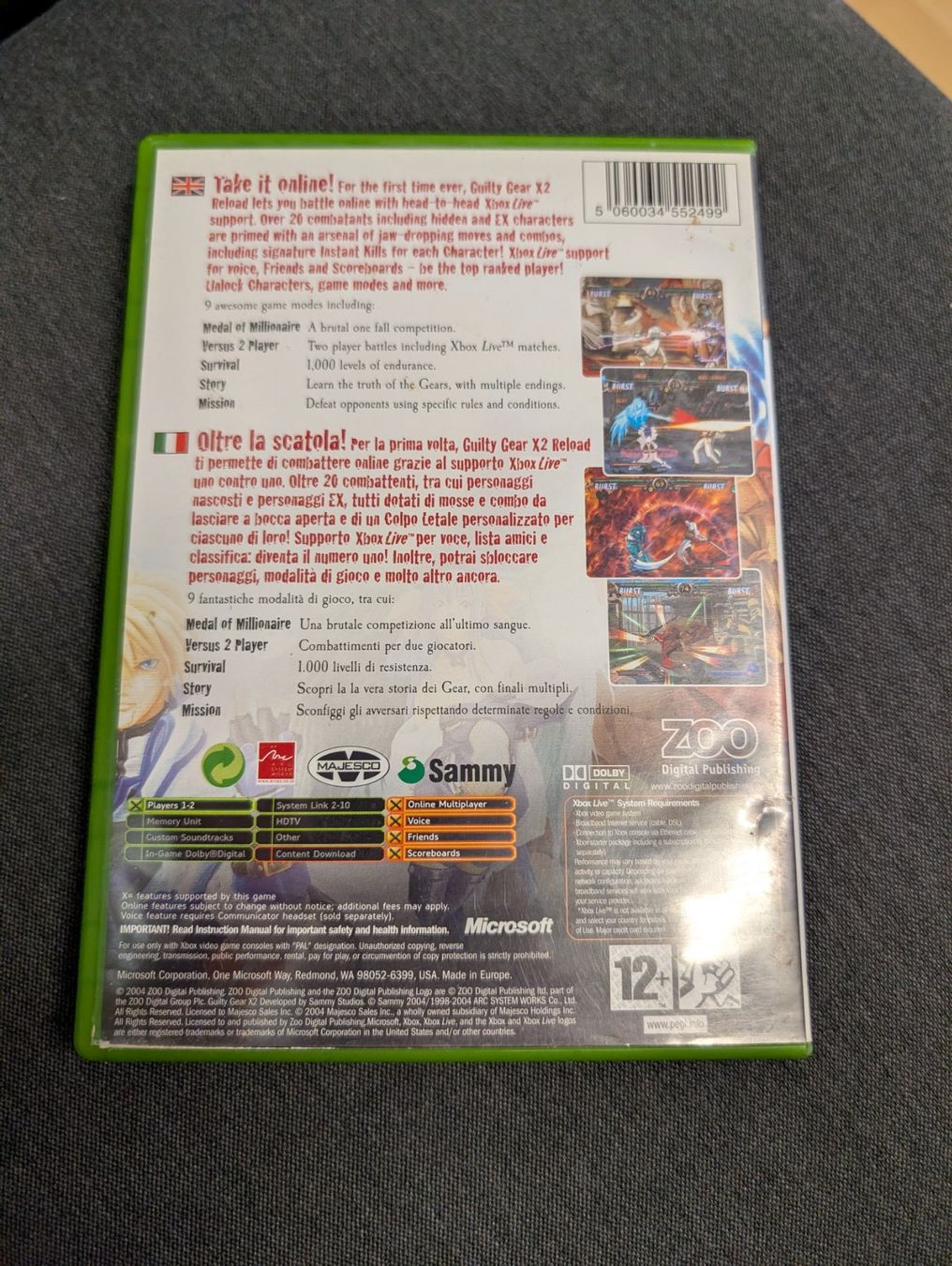 Giochi: Guilty gear X2 Microsoft xbox – Usato da Giubiasco venduto da Ticinerd 1