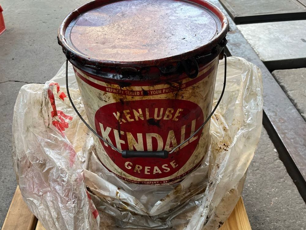 Altro per la casa: Vintage Kendall Kenlube Grease Eimer, Deko ! – Usato da bretzwil venduto da nightflasher 1