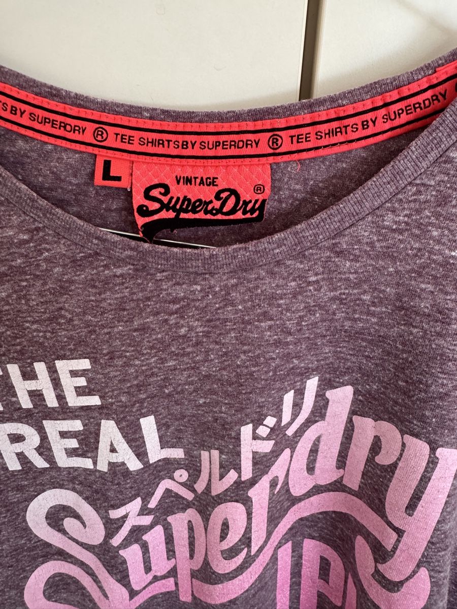 Superdry T-shirt: Superdry Shirt lila S  – Usato da Oberglatt ZH venduto da jul_nhy7 2