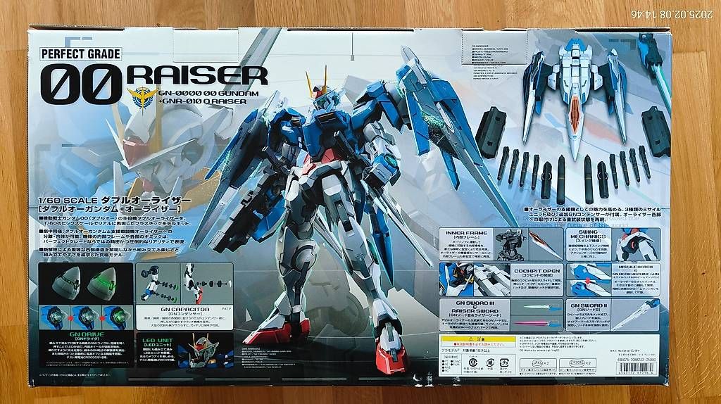 Bandai Kit di modellismo & Modellini statici: PG 1/60 Gundam OO Raiser – Nuovo e nell'imballaggio originale da Nyon venduto da Shiliu 2