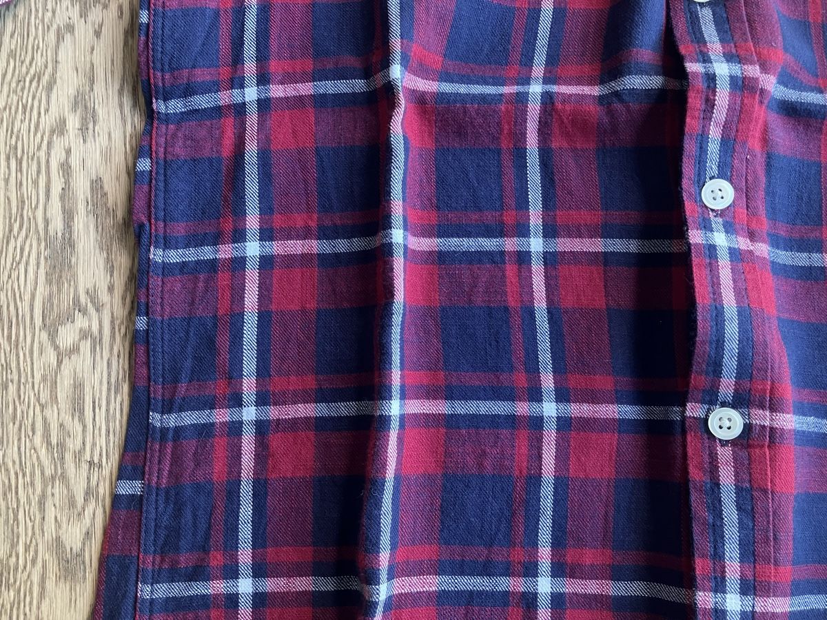 Cyrillus Camicie, T-shirt & Polo: Dunkelblau-rot-kariertes Hemd 164 – Nuovo (secondo la descrizione) da Cham venduto da Liliane78 1