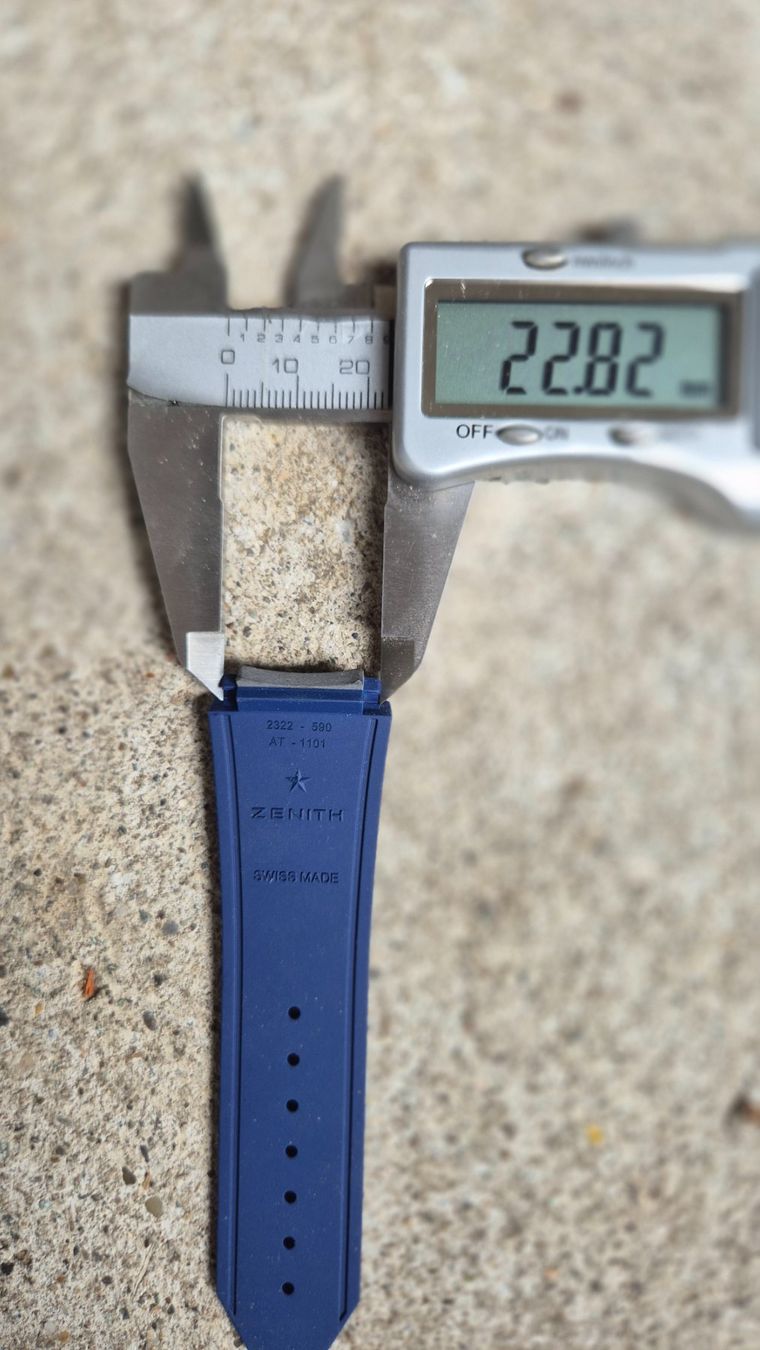 Armbänder & -reifen: Zenith Uhrenband Kautschuk – Neu (gemäss Beschreibung) aus Elsau von Woolie81 6