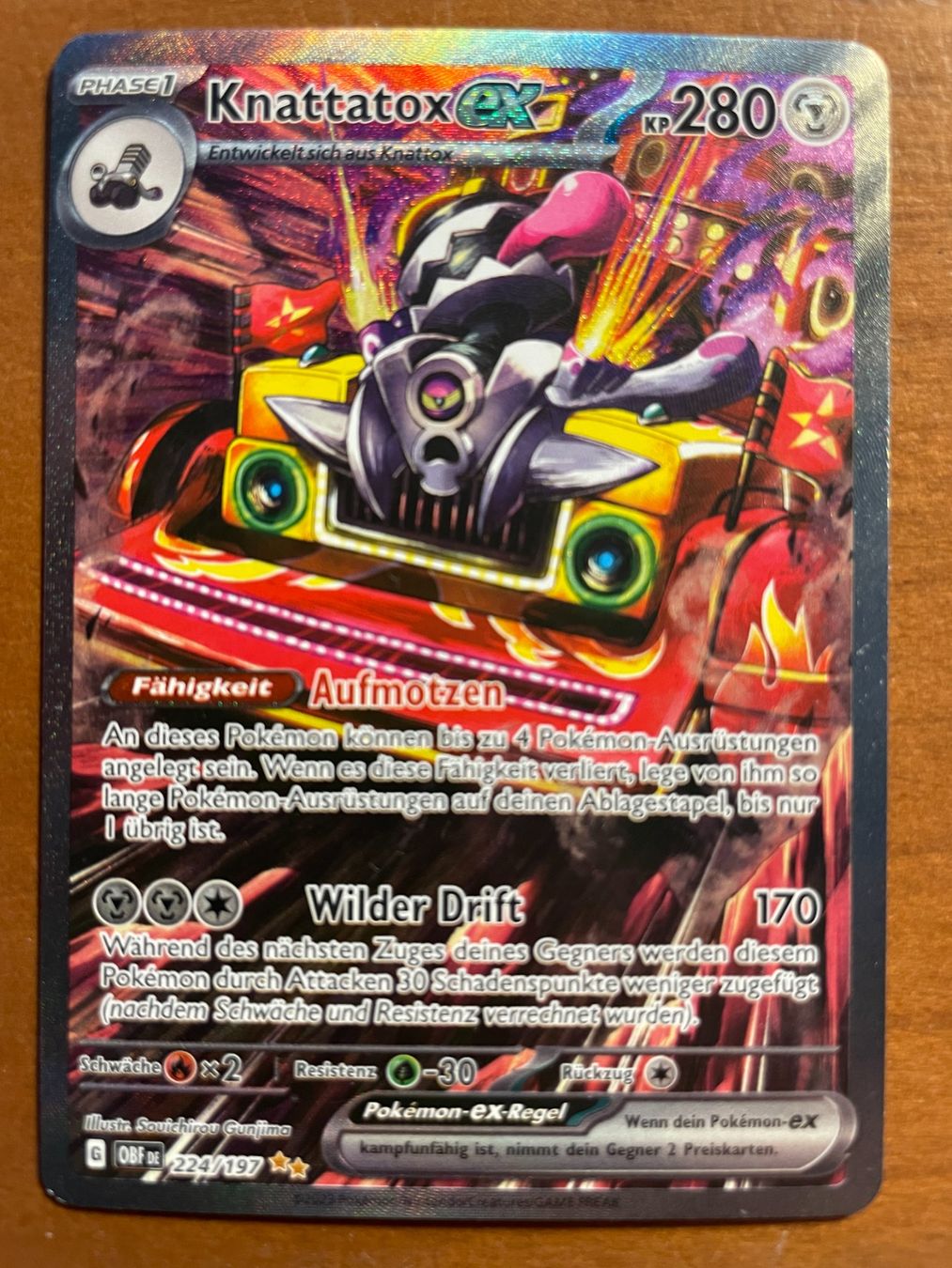 Pokémon Carte collezionabili: Pokemon Knattatox eX (Versand gratis) – Nuovo (secondo la descrizione) da Chur venduto da Angerson