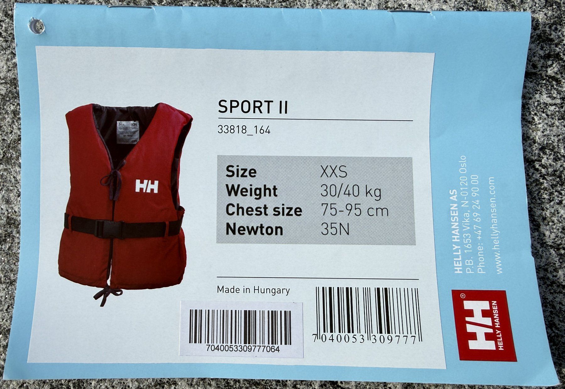 Helly Hansen Schwimmwesten: Schwimmweste HH 30-40kg – Neu (gemäss Beschreibung) aus Arni AG von Pcomini 4