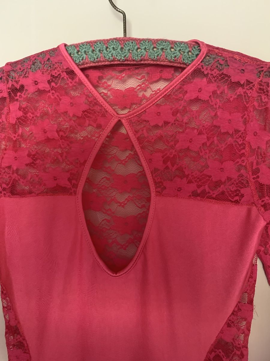 Robes: Kleid Rosa Spitze Langarm Grösse S – D'occasion à Laufen par Twingi33 3