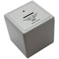 Boîte cube en plastique Army Watch pour montre