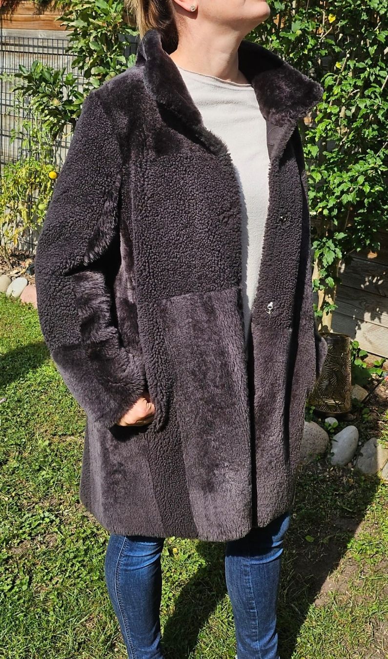 Cappotti: Lammfell-Wendemantel – Usato da Rheinfelden venduto da luminis78 3