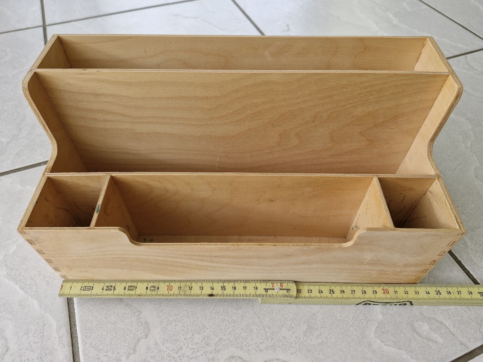 Ikea Behälter & Ähnliches: Holz-Schreibtisch-Organizer / Briefablage – Gebraucht aus Frauenfeld von Kasico