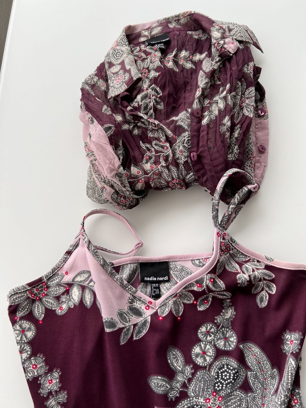 Lotti di vestiti: Bluse mit Top Nadia Nardi Gr. 38 – Nuovo (secondo la descrizione) da Füllinsdorf venduto da Sunnebliemli7 8