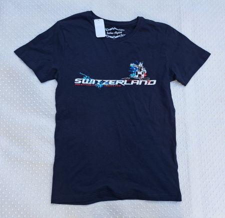 NEU! Dunkelblaues Swiss Alpine T-Shirt, Gr. S