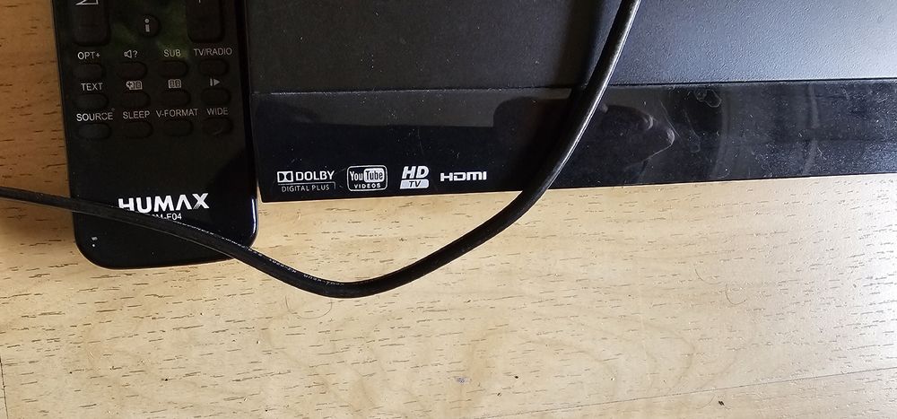 RM-E08 Telecomando Sostitutivo Per HUMAX VAHD-3100S, RME08, VAH-D3100S - Compatto, Nessuna Programmazione