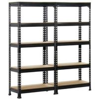 2x Lagerregal Werkstattregal 150x70x30cm
