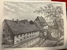 Albert Weisskopf, Pratteln - Lithographie - Alt Pratteln