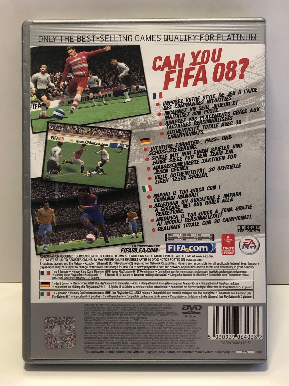 Giochi: FIFA 08 + 09 Bundle | PS 2 Playstation 2 | Getestet ✅ – Usato da Küblis venduto da AlpinePro_GR 5