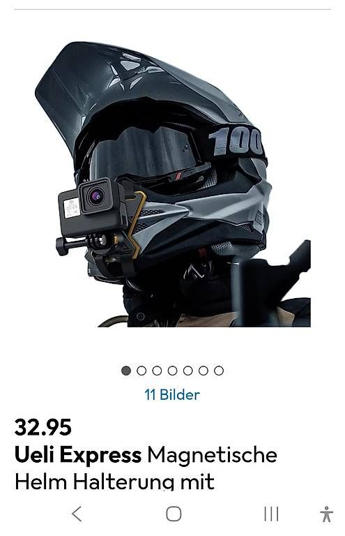 Trépieds & Accessoires: GoPro Motorradhelm-Halterung – D'occasion à St. Gallen par mar_bx6m 2