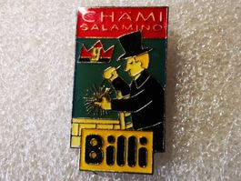 Ansteckpin 1: Billi x Chämi Salamino