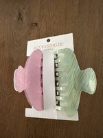 Accessorize London Claw Clips  2 grosse Haarspangen  Neu