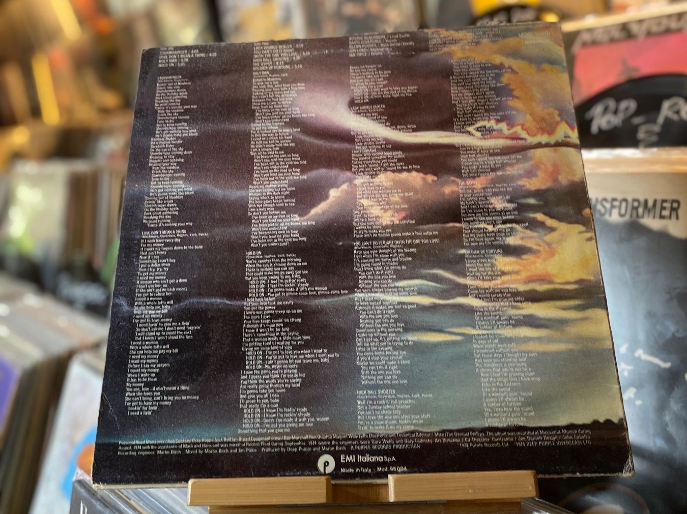 Dischi in vinile: DEEP PURPLE - CONCERTO FOR GROUP...RE GER...VG/VG++ – Usato da Gals venduto da Diskopatshop 1