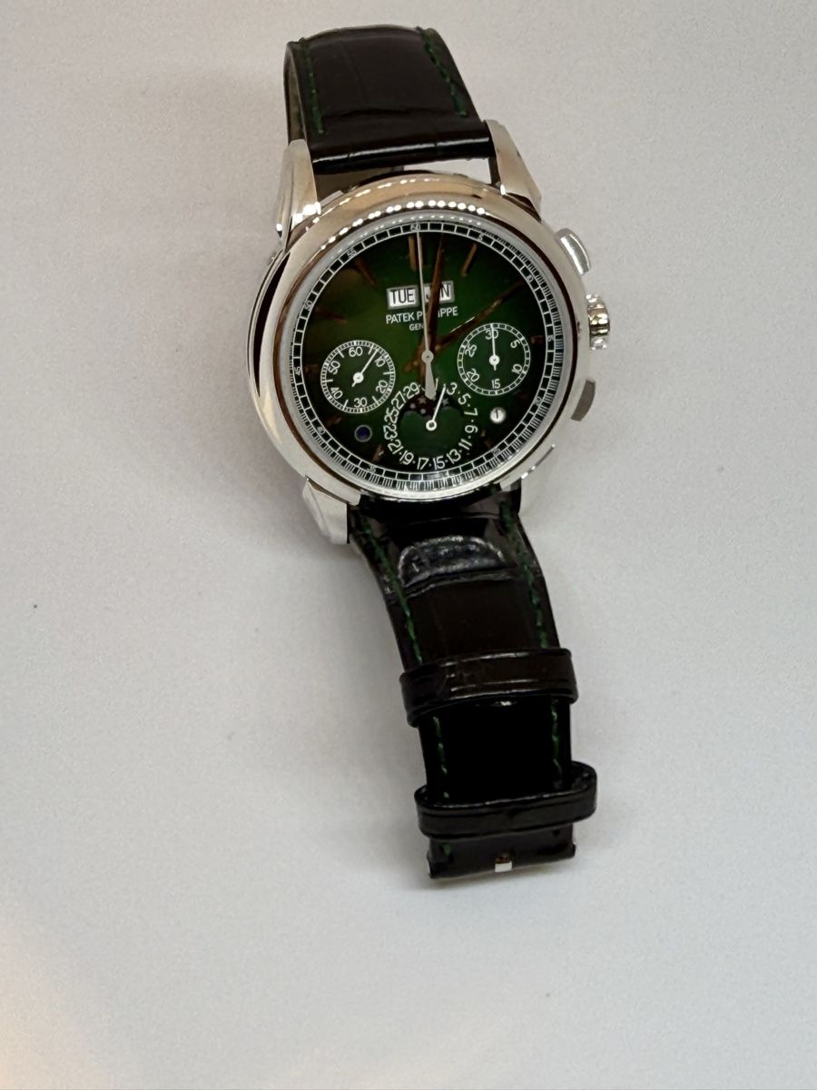 Patek Philippe Orologi: Patek Philippe Ref.5270P Green Dial New Full Set – Nuovo e nell'imballaggio originale da Lugano venduto da Superstudiolugano 1
