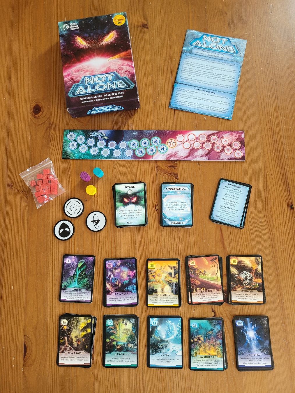 Giochi: Jeu de société Not Alone + extension Exploration – Usato da Carouge GE venduto da pau_t2wx 1