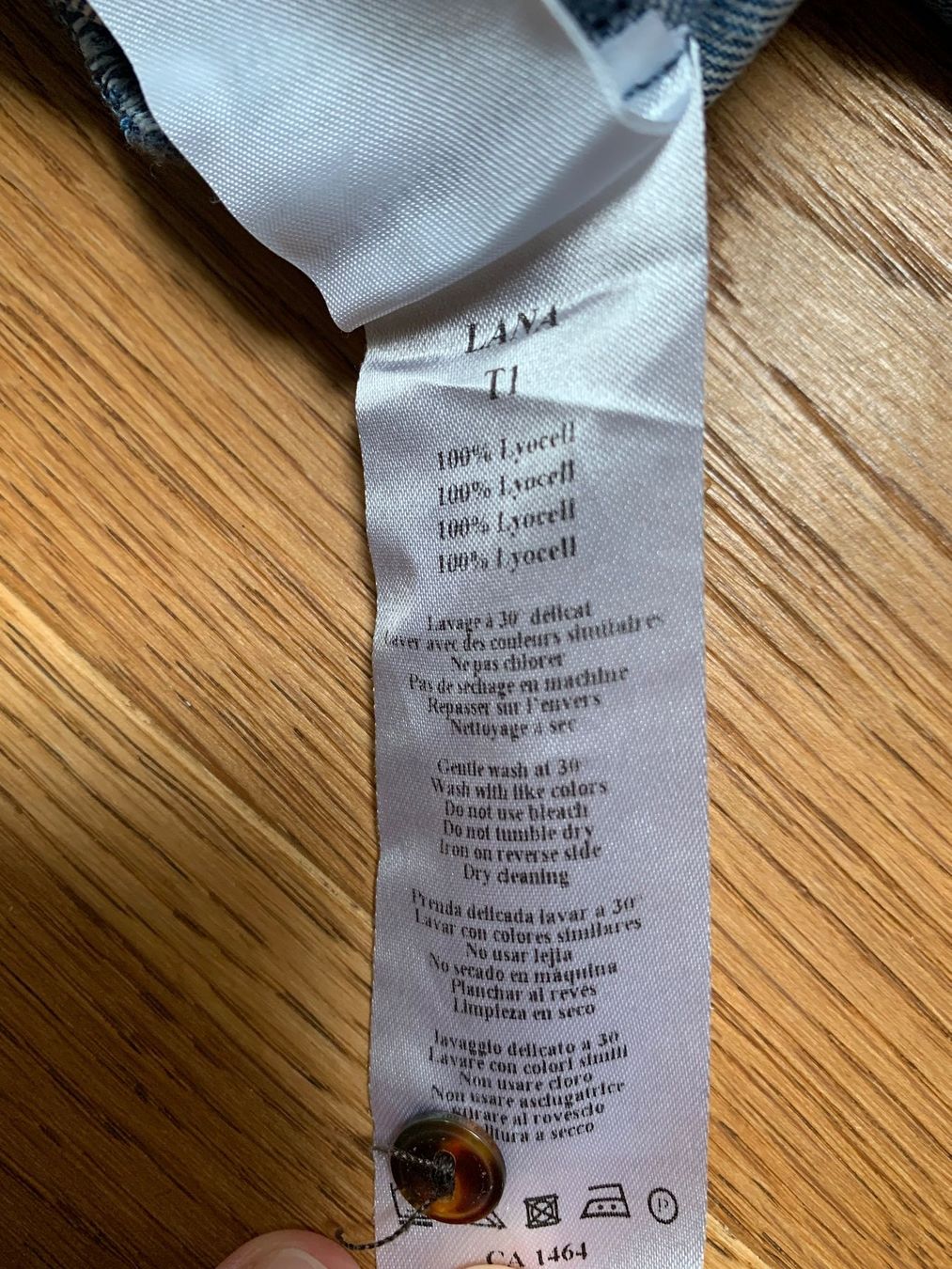 Des Petits Hauts Blusen: Chemisier en jeans Les Petits Hauts T1 – Gebraucht aus Jongny von mel_56b9 3