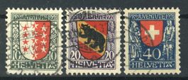 1921, Pro Juventute, ohne Falz, gestempelt
