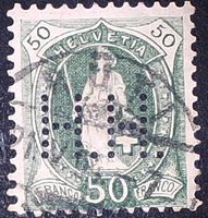 Perfin   35