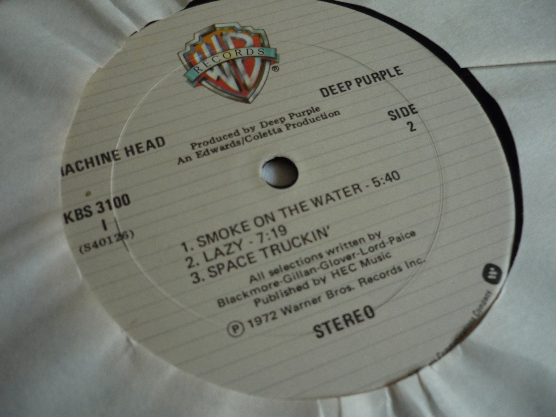 Vinyles: 12" Vinyl - Deep Purple - Machine Head – D'occasion à Beringen par zzRegal 3