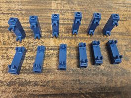 lego 60583b lot de 12 pièces Dark Blue Brick, Modified