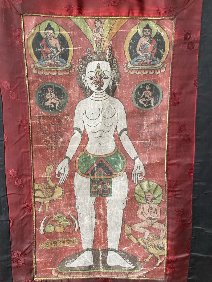 Foto & Immagini: Thangka Tibet, Leinwandmalerei – Usato da Zürich venduto da Galfran 1
