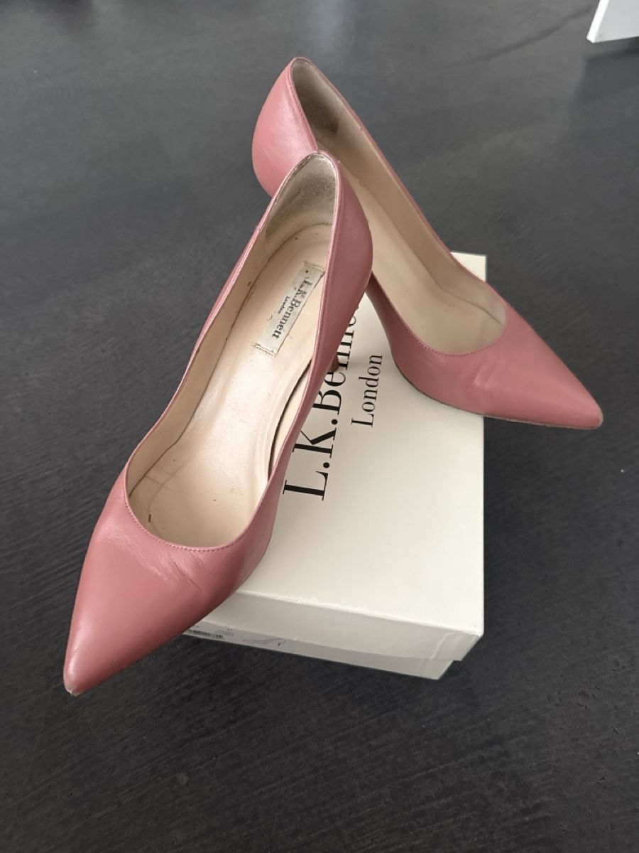 Scarpe da donna: LK Bennett Pumps Pink Leather Size 41 – Usato da Basel venduto da zestrila