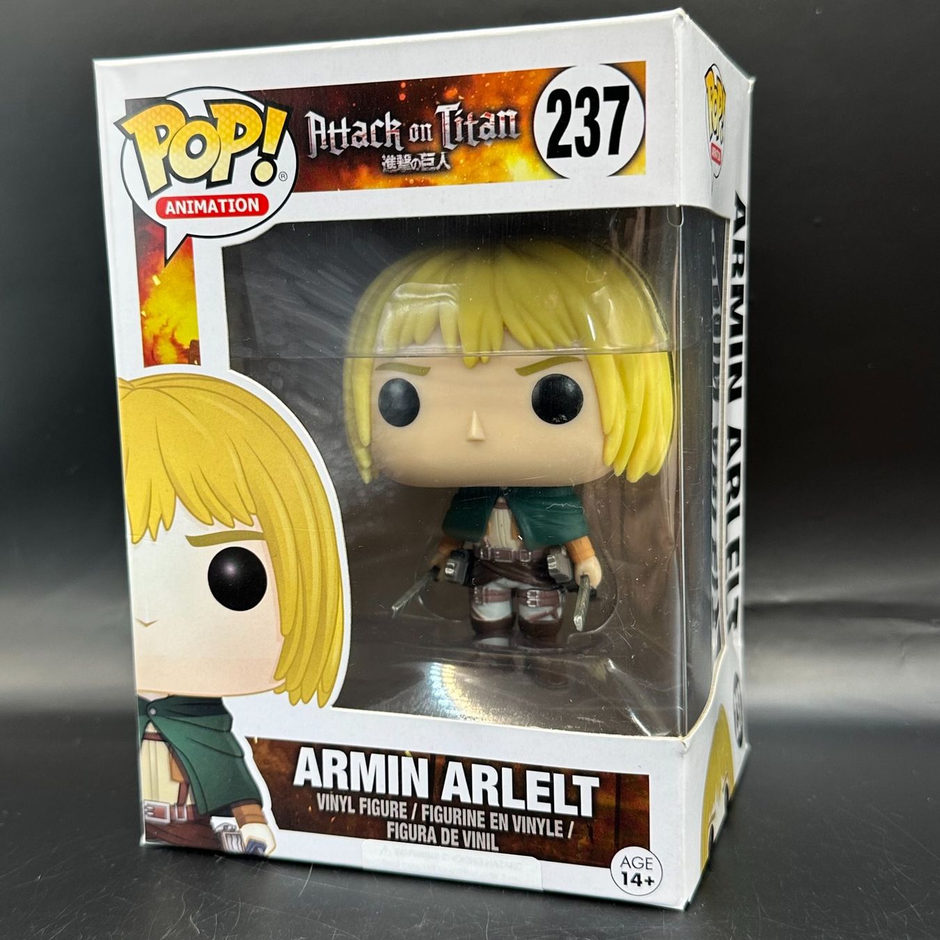 Funko Statuette: Funko Pop! Attack on Titan Armin Arlelt 237 – Usato da Düdingen venduto da Nerdworld