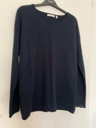 The MERCER 100% Kaschmir oversize Pullover Gr 40 marineblau