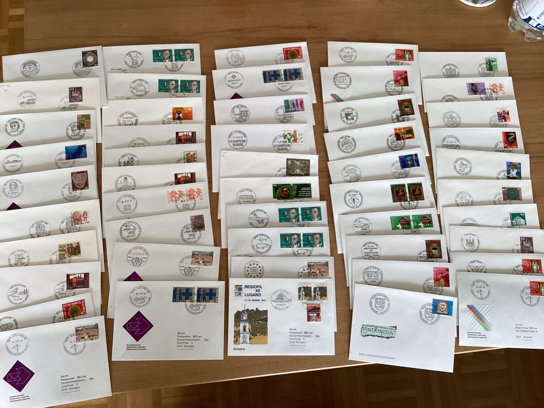 Tutti i francobolli: sonderstempel briefmarke – Usato da Reinach BL venduto da andreas_mueller