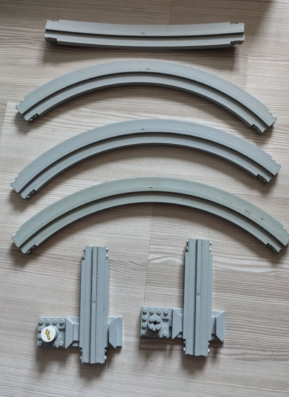 Lego Giocattoli: Lego Monorail Eisenbahn Schienen – Usato da Effretikon venduto da Superkarin7