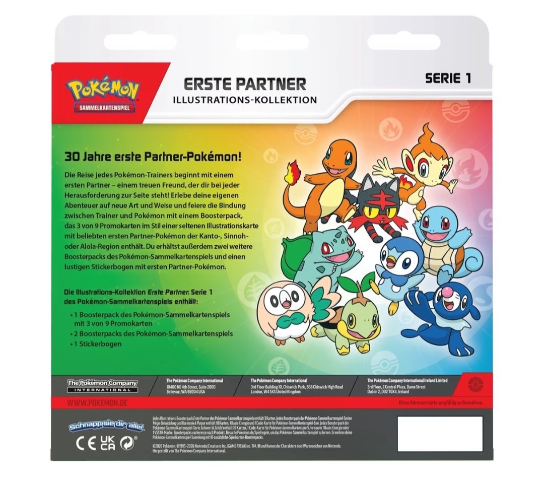 Pokémon Sammelbilder & Trading cards: Pokémon First Partner Booster Collection DE – Neu und originalverpackt aus Steffisburg von MyTick 3