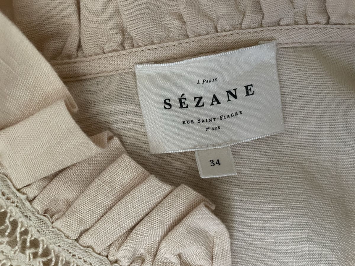 Sezane Vestiti: NEU** SEZANE Maxikleid 34/36 Cotton/ Leinen – Nuovo (secondo la descrizione) da Zürich venduto da Pamuk04 8