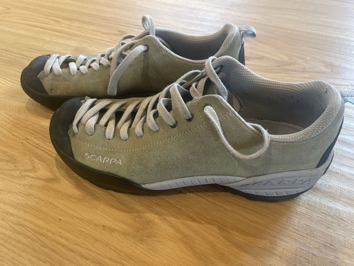 Scarpa Herrenschuhe: Scarpa Trekking Schuhe Grün Gr. 41 – Gebraucht aus Sigriswil von sin_f6wb 1