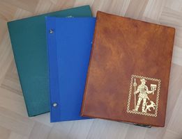Posten von ca. 260 Belegen in 3 Alben