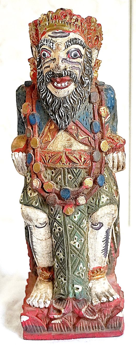 Sculture & Statue: Maharshi Holzsklptur – Usato da Baar venduto da 2cvbaar