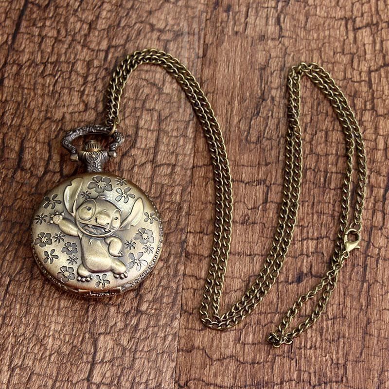 Orologi: Taschenuhr Halskette Stitch – Nuovo e nell'imballaggio originale da Gurmels venduto da Swisspod 4