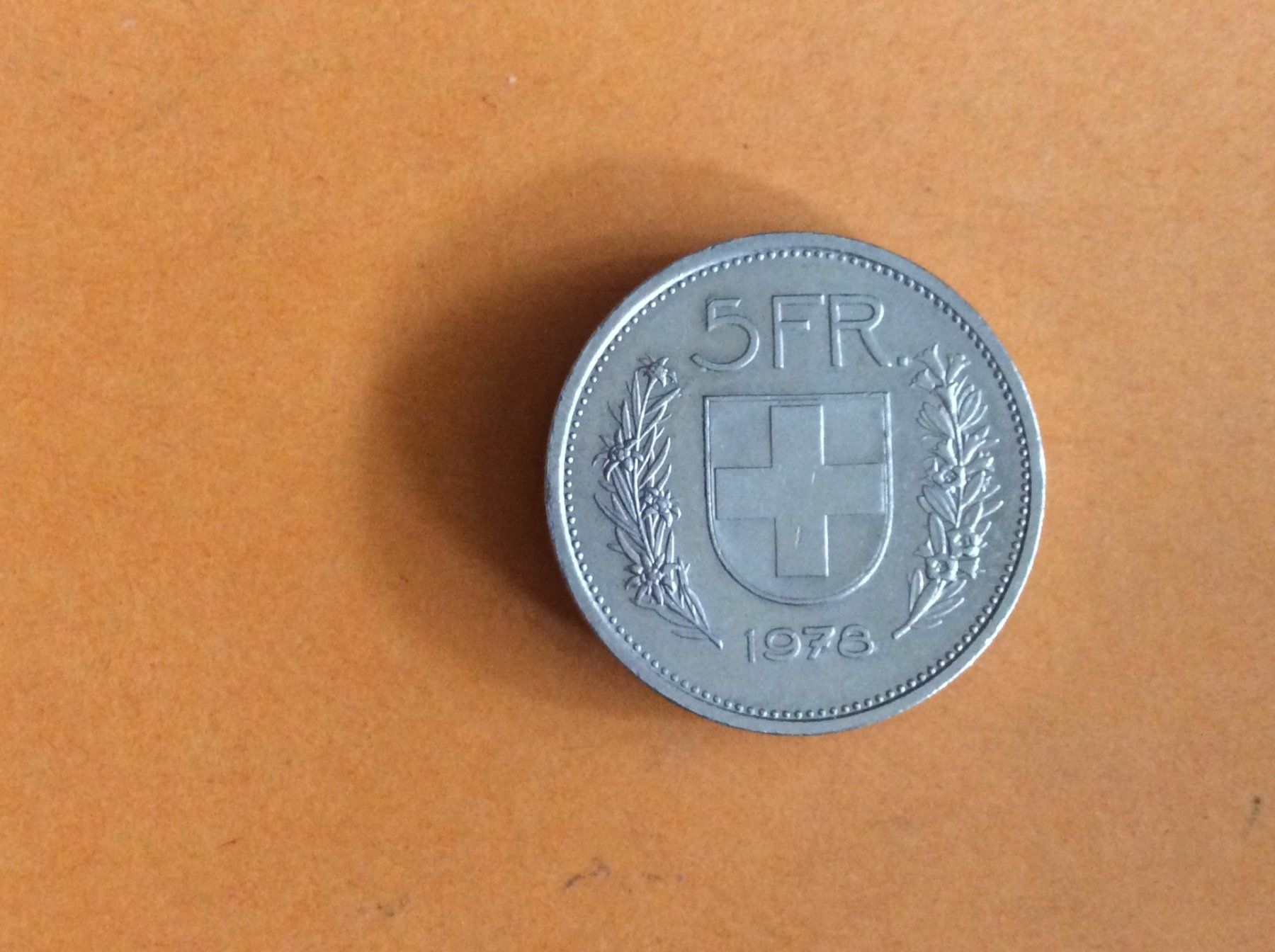 Tutti le monete: 5 francs  1978   Jolie – Usato da Genève venduto da pie_fh2d