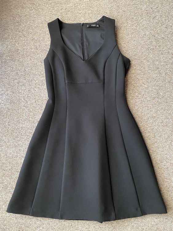Mango Basic Kleid, Grösse M, schwarz 1