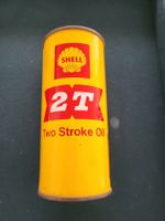 Oeldose SHELL 2 Takt, voll, circa von 1980, neu