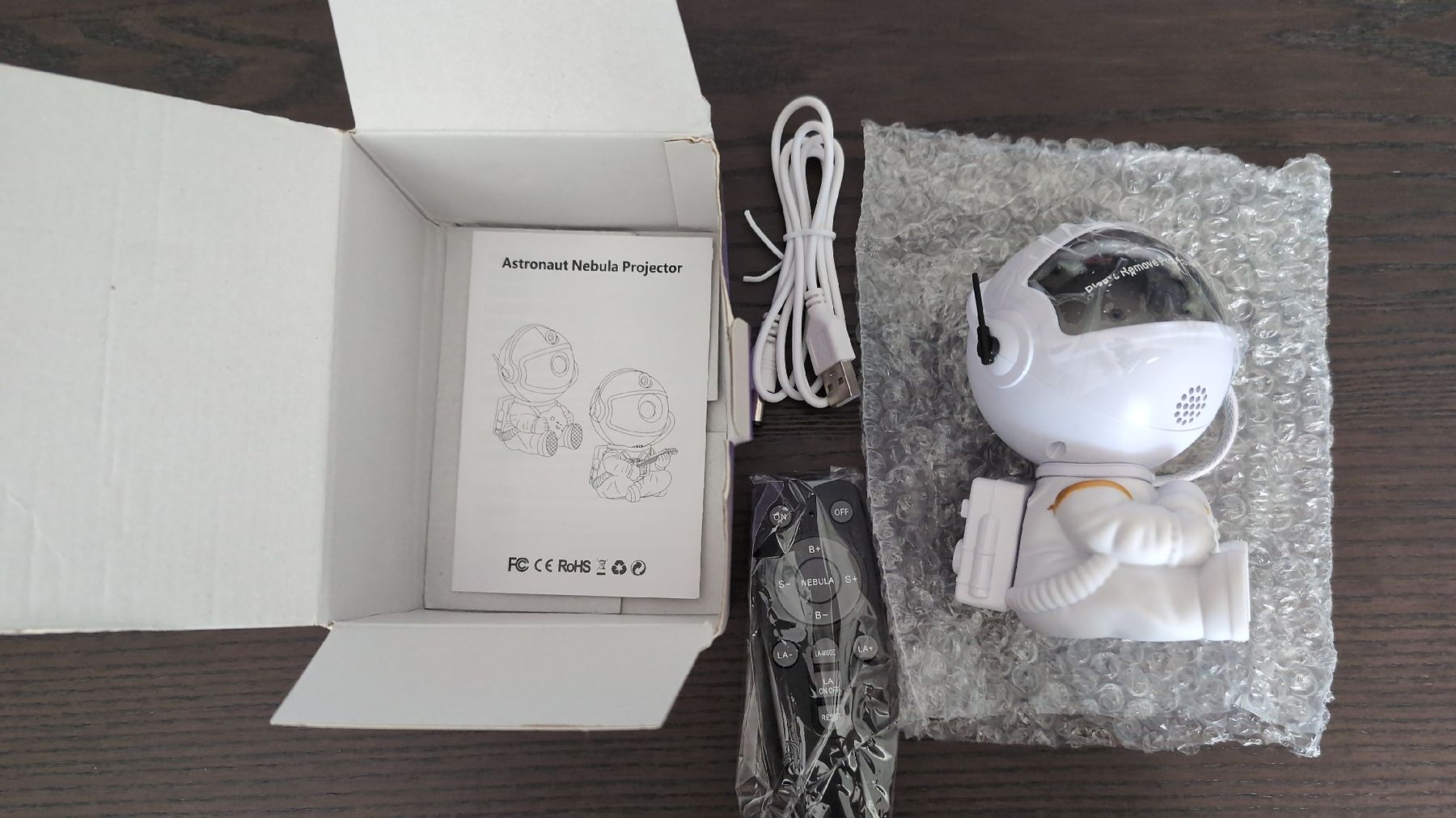 Lampes: Astronauten Projektionslampe neu – Neuf avec emballage d'origine à Root par Rey 1