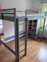 Hochbett grau Sp@ce-Concept Hasena maxi 120x200cm
