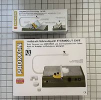 Proxxon THERMOCUT + Anschlag TA 300 +  Fussschalter