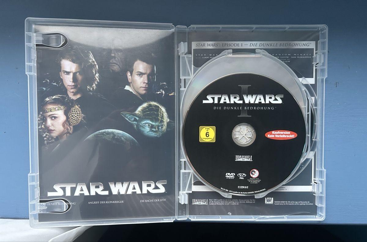Tutti i DVDs: Star Wars Episode 1-3 – Usato da Hausen venduto da Sabzz 1