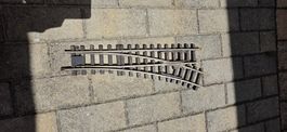 Eisenbahngleise Weiche gebogen guter Zustand LGB Spur G