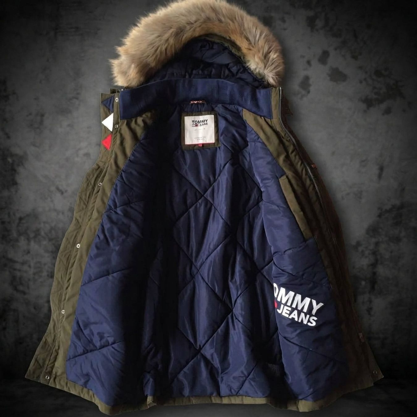 Tommy Hilfiger Manteaux: Jacket Tommy Hilfiger Technical Down Parka Green Men L – D'occasion à Genève par ang_7j7j 2